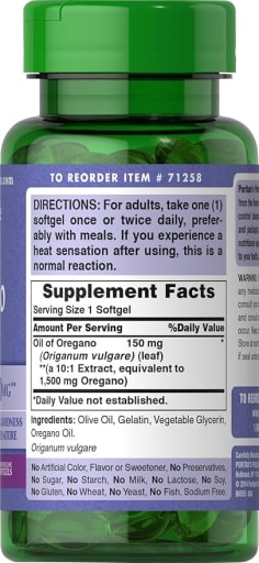 Oil of Oregano Extract