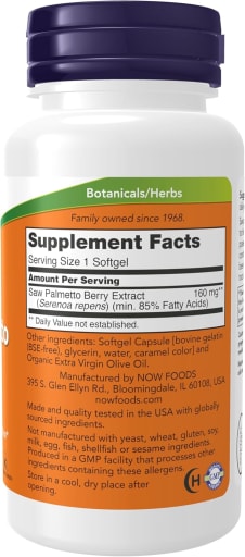 Saw Palmetto Extract 160 mg