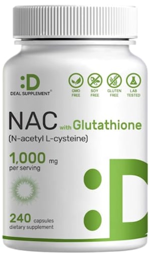 NAC with Glutathione