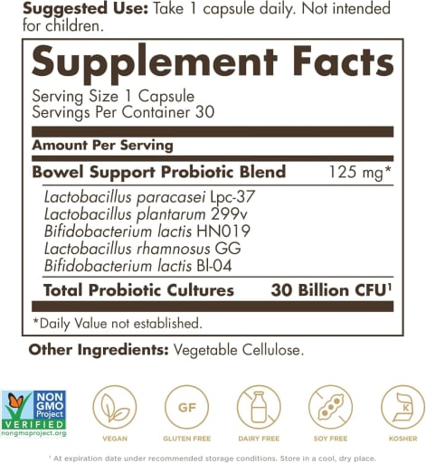 Advanced Bowel Support Probiotic