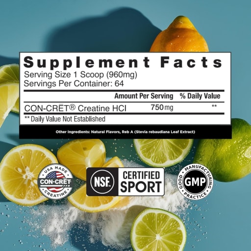 Creatine HCl Powder (Lemon Lime)