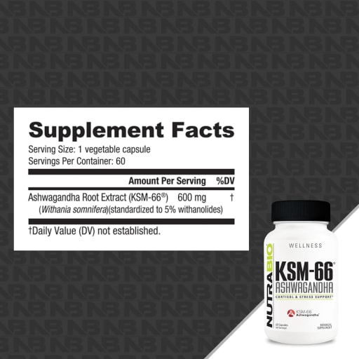 Ashwagandha KSM-66 600 mg