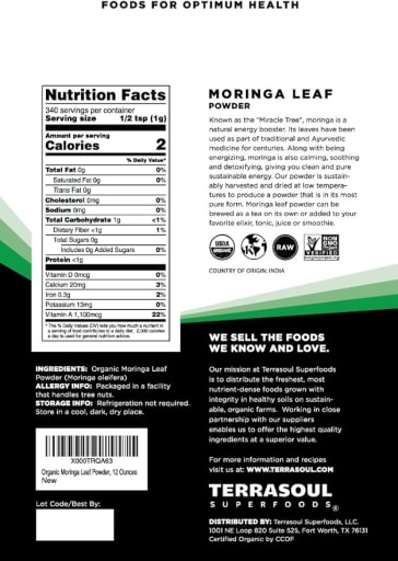 Moringa Leaf Powder