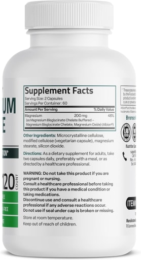 Magnesium Glycinate 200 mg