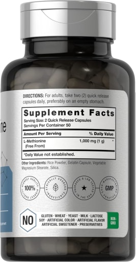 L-Methionine 1000 mg