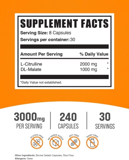 L-Citrulline Malate Capsules