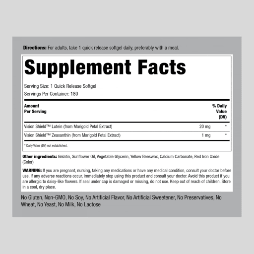 Lutein and Zeaxanthin