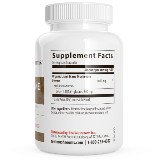 Lions Mane Mushroom Cognition Capsules