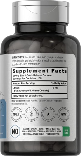Lithium Orotate 130 mg