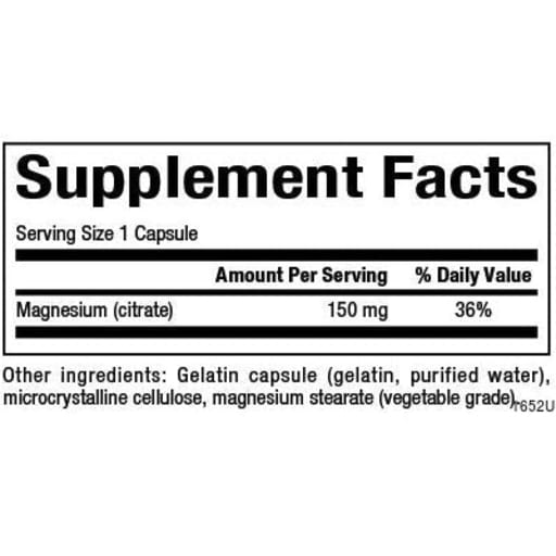 Magnesium Citrate 150 mg