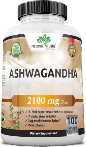 Organic Ashwagandha 2100 mg