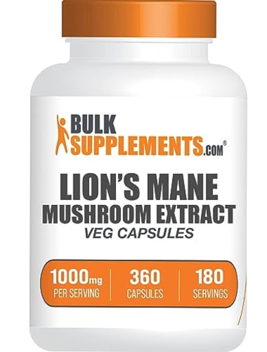 Lion's Mane Mushroom Capsules