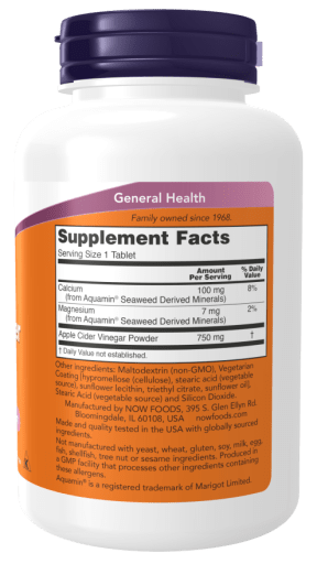 Apple Cider Vinegar 750 mg