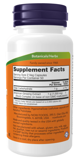 American Ginseng 500 mg