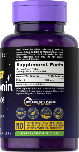 Melatonin 300 mcg