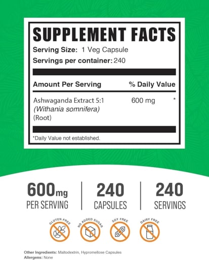 Ashwagandha Extract Capsules