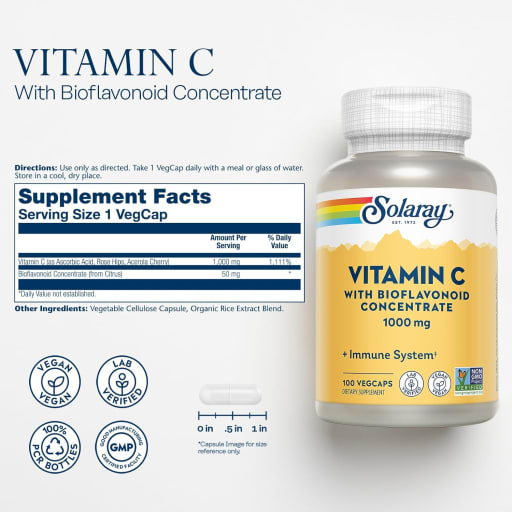 Vitamin C with Bioflavonoid Concentrate 1000 mg