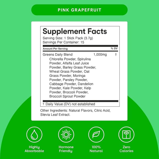 Greens Pink Grapefruit