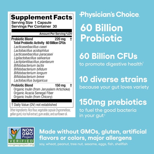 Probiotics 60 Billion CFU