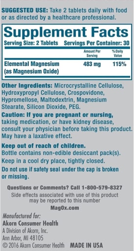 Magnesium 400