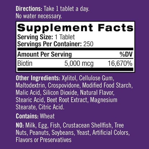 Biotin Beauty 5000mcg