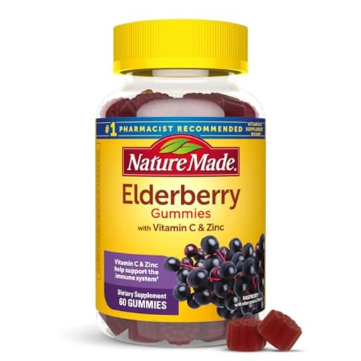 Elderberry Gummies with Vitamin C & Zinc