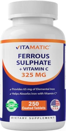Ferrous Sulphate + Vitamin C 325 mg