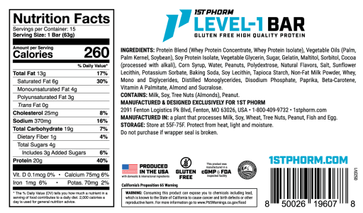 Level-1 Bar (Salted Caramel)