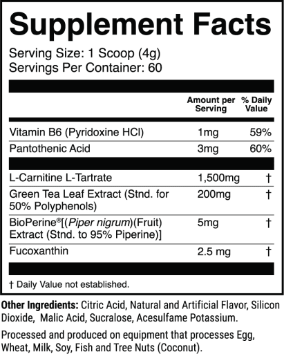 L-Carnitine (Strawberry Mango)