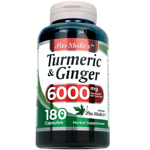 Turmeric & Ginger 6000mg