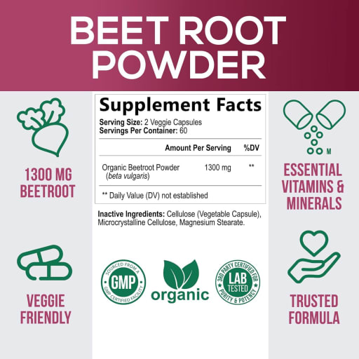 Beet Root 1300 mg
