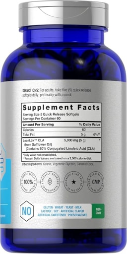 CLA Conjugated Linoleic Acid 5000mg
