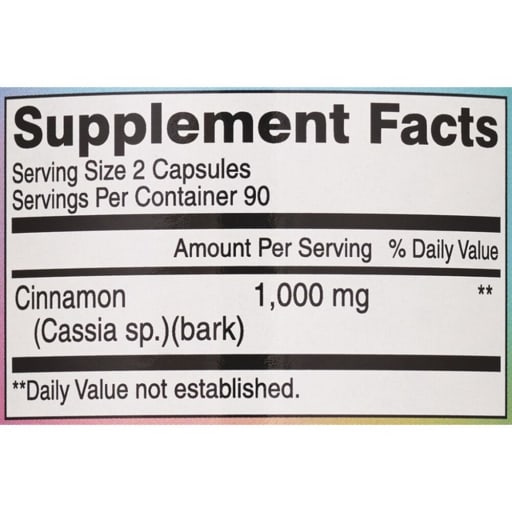 Cinnamon 1000 mg