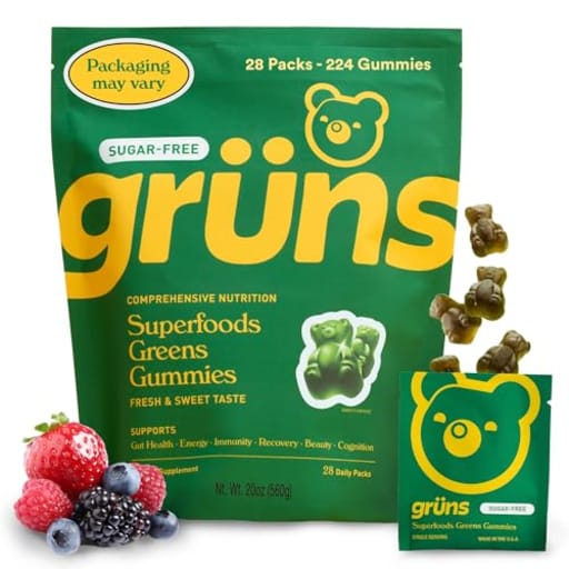 Superfoods Greens Gummies (Sugar-Free)