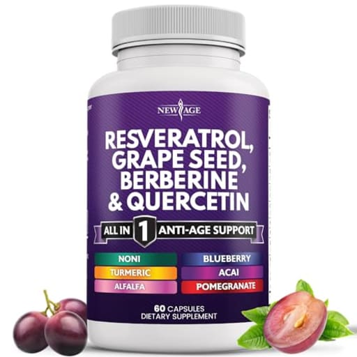 Resveratrol Grape Seed Berberine & Quercetin