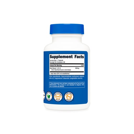 Beta Glucan 1,3/1,6 500 mg