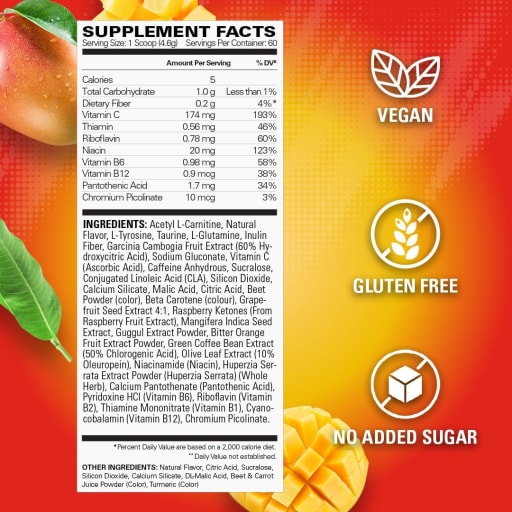 Oxyshred Ultra Concentration (Mango)