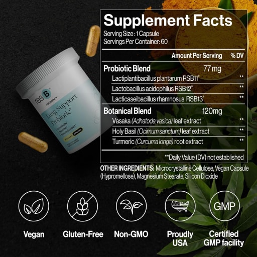 resB Lung Support Probiotic
