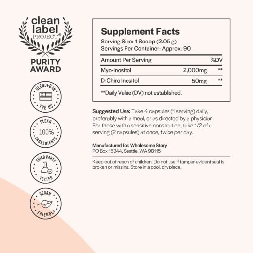 Myo & D-Chiro Inositol Powder