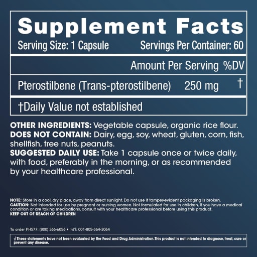 Pterostilbene Pro 250