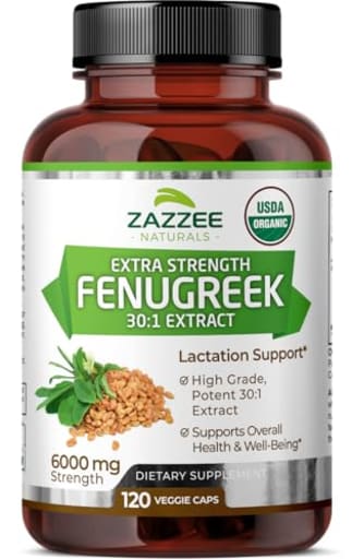 Organic Fenugreek 30:1 Extract 6000 mg