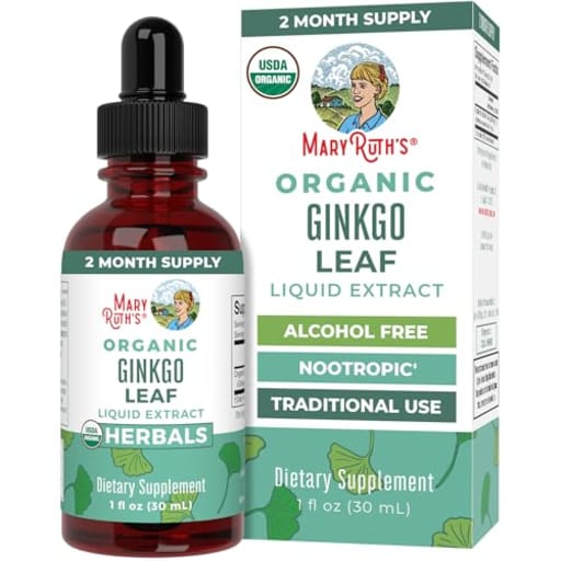 Organic Ginkgo Leaf Liquid Extract