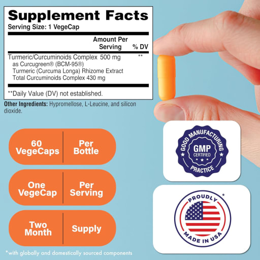Turmeric Curcumin 500 mg