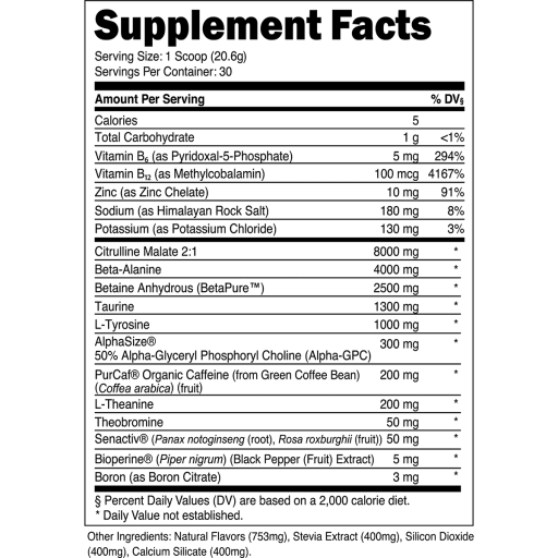 Bulk Pre-Workout (Pineapple Coconut)