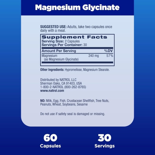 Magnesium Glycinate 240 mg