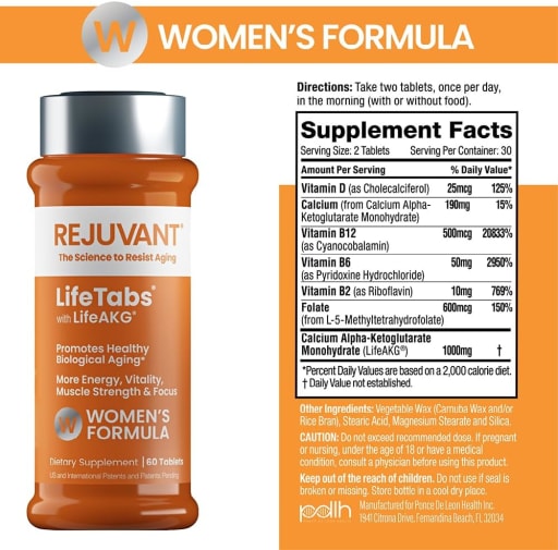 LifeTabs with LifeAKG Women's Formula
