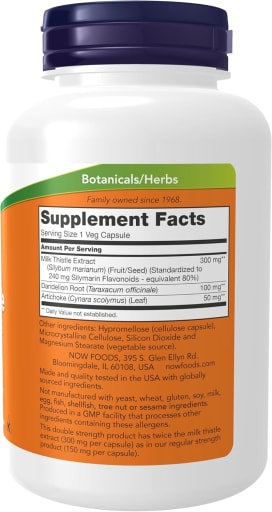 Milk Thistle Extract 300 mg