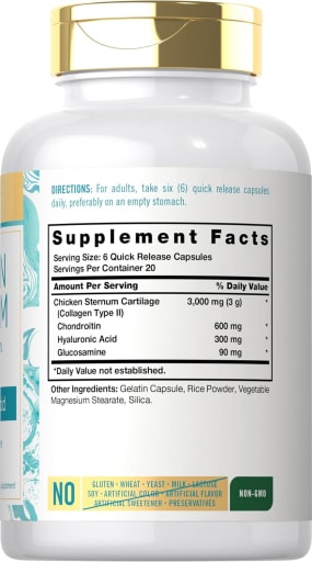 Chicken Sternum 3000 mg Collagen Type 2