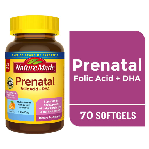 Prenatal with Folic Acid + DHA