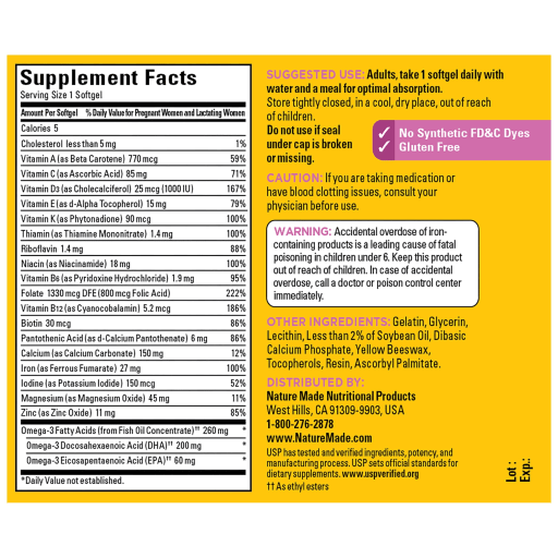 Prenatal with Folic Acid + DHA